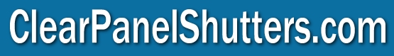 Buy clear panel hurricane shutters online at ClearPanelShutters.com.