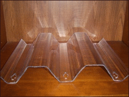 (image for) 57" Clear Panel Hurricane Shutter - Click Image to Close